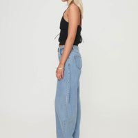 Horseshoe Jeans Washed Blue