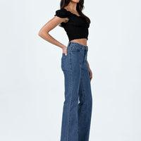 Cabarita Lounge Denim Jeans Dark Wash