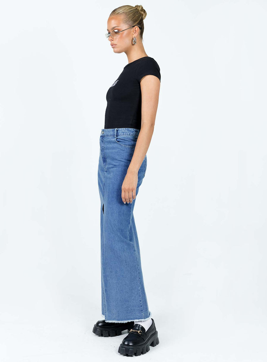 Benetti Midi Denim Skirt