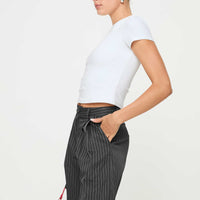 In Office Longline Shorts Grey