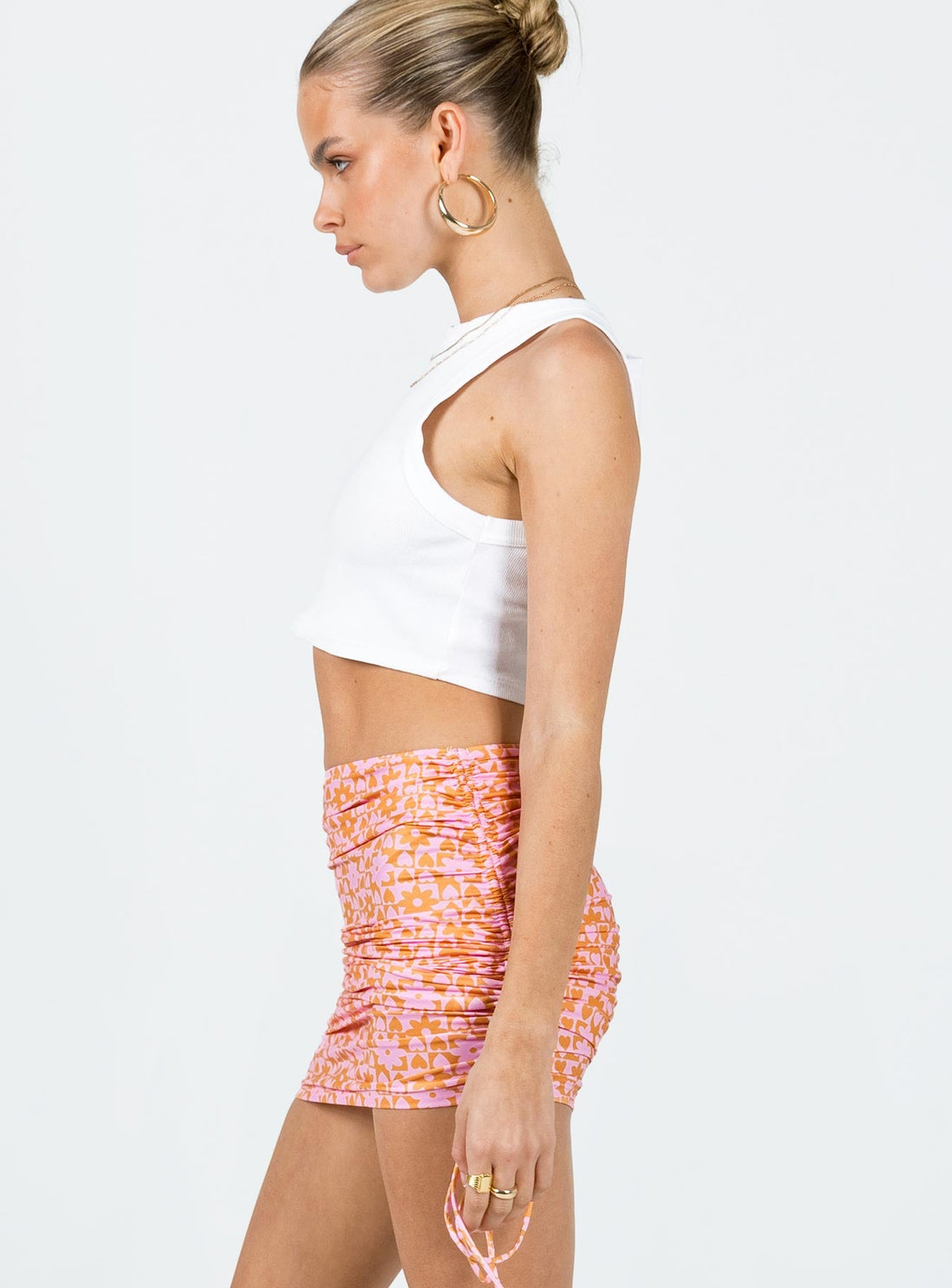 Ludo Mini Skirt Pink