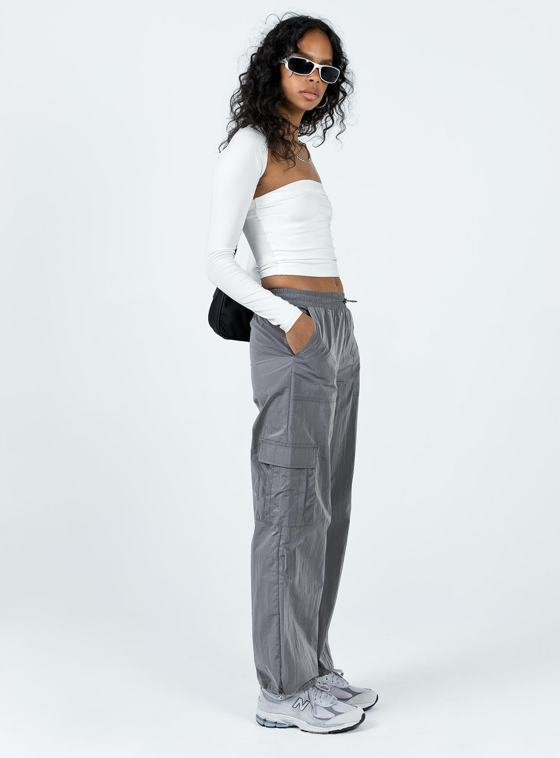 Gama Parachute Pants Grey
