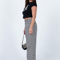 Motel Parallel Jeans Optic Square Black / White