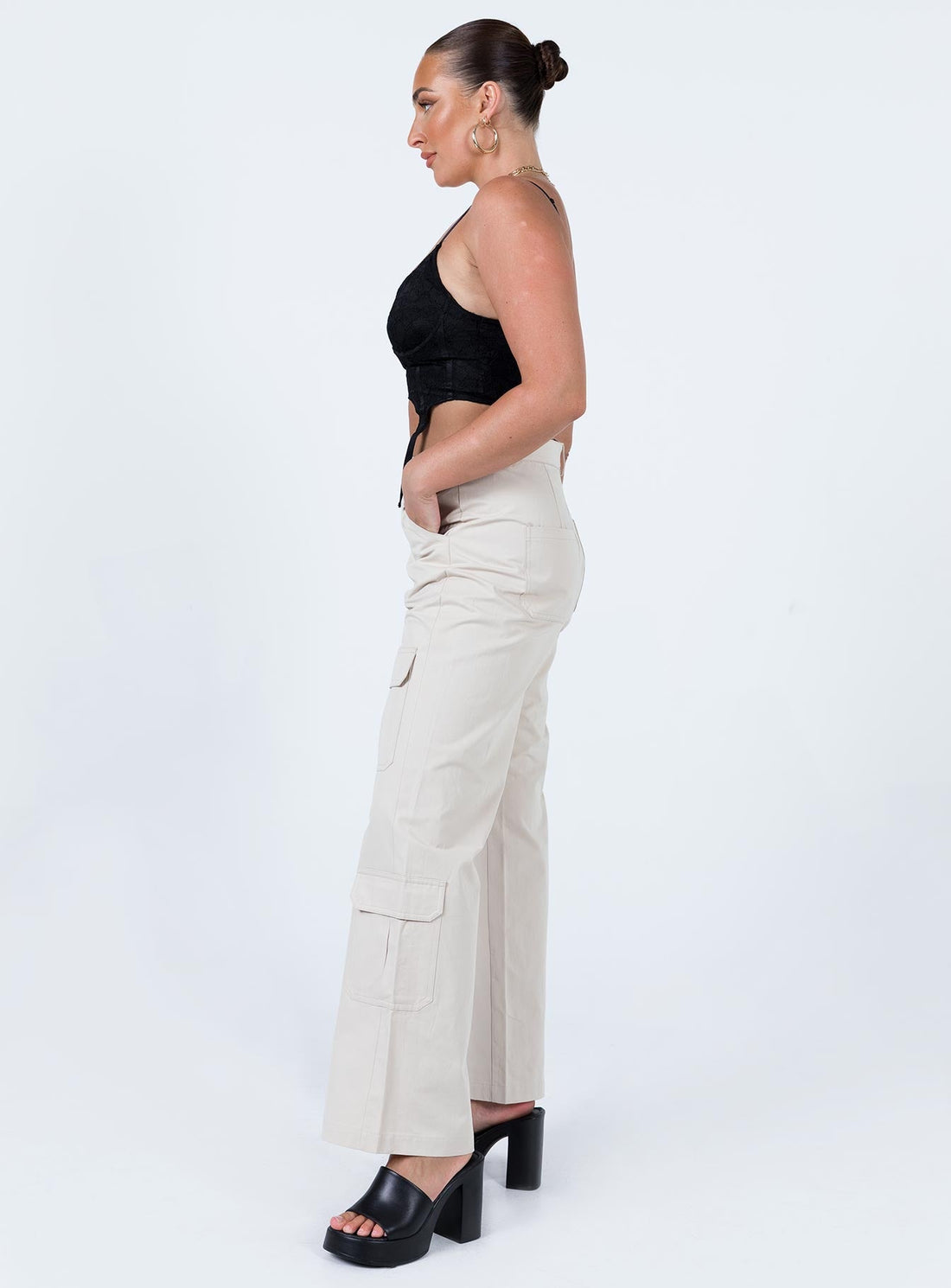 Glenda Pants Beige