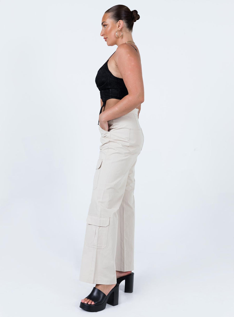 Glenda Pants Beige