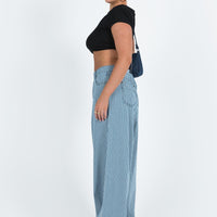Eivissa Baggy Jeans Blue Denim Stripe