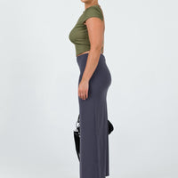 Chipla Maxi Skirt Slate