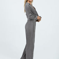 Cartmore Plisse Pants Charcoal