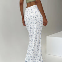 Hera Maxi Skirt White