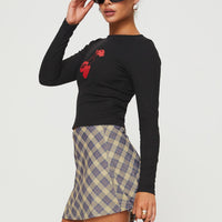 Fike Mini Skirt Blue