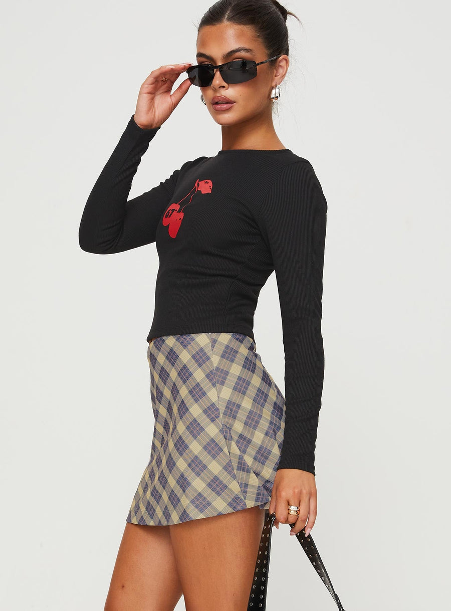 Fike Mini Skirt Blue