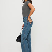Maudie Boot Leg Jeans Mid Wash