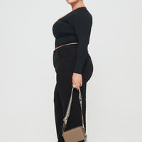 Lulu Pants Black Curve