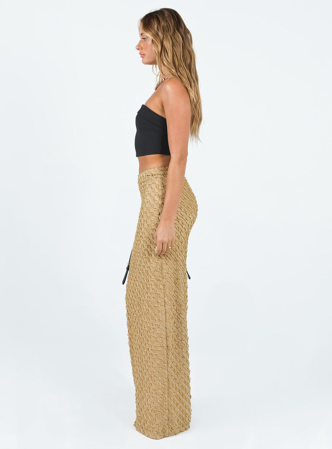 Sewell Maxi Skirt Beige