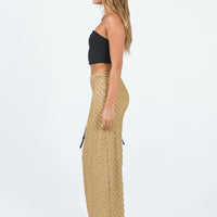 Sewell Maxi Skirt Beige