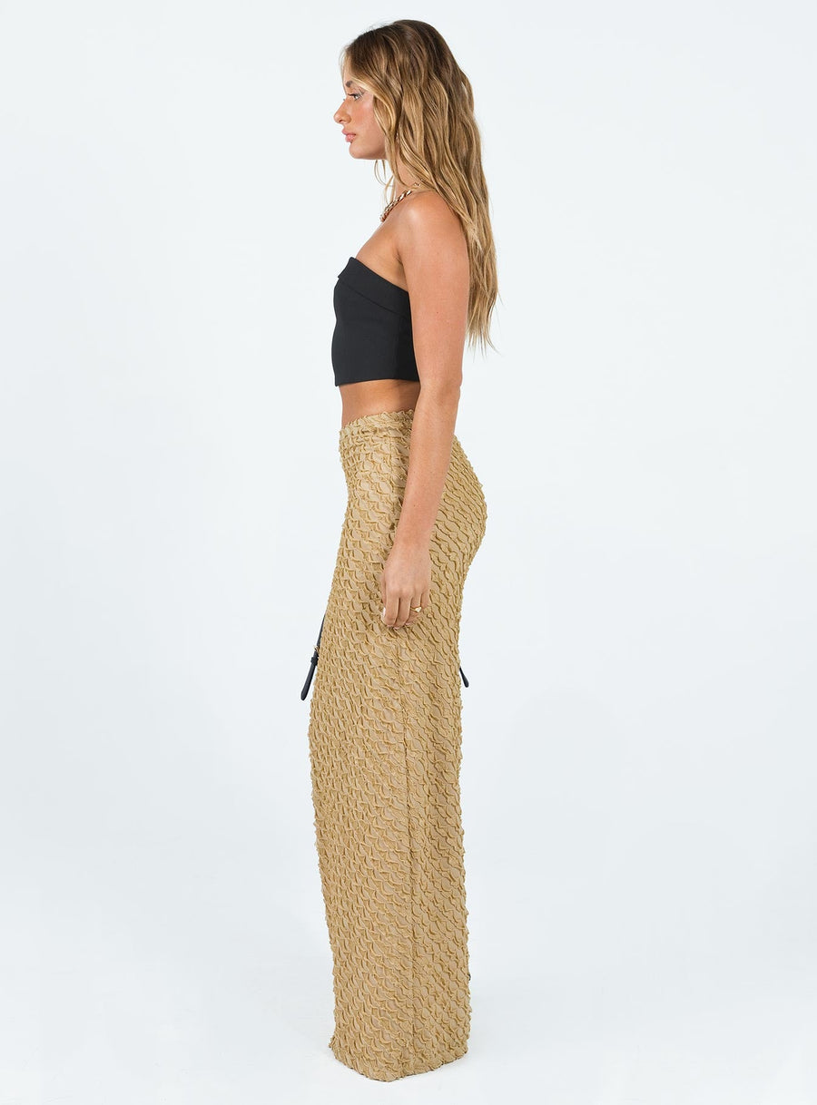 Sewell Maxi Skirt Beige