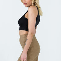 Kiarne Mini Skirt Beige