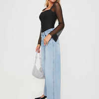 Maryanne Mid-rise Relaxed Jeans Light Wash