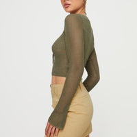 Oritz Cargo Mini Skirt Beige