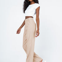 Lelo Linen Pants Beige