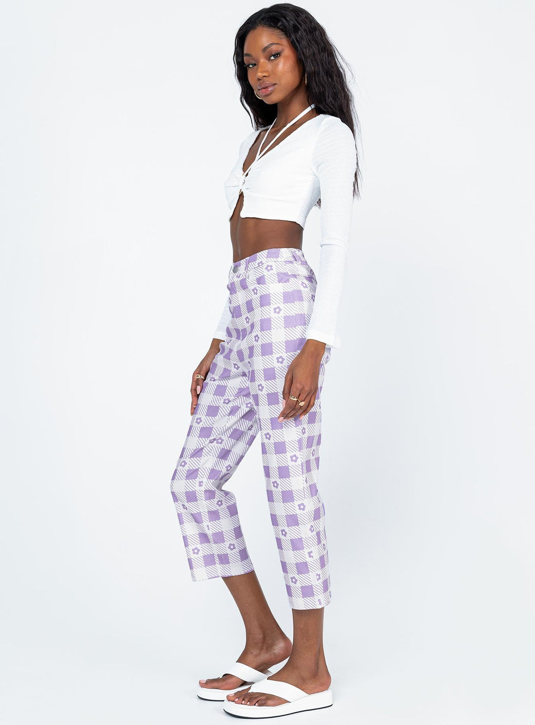 Marlissa Pants Purple