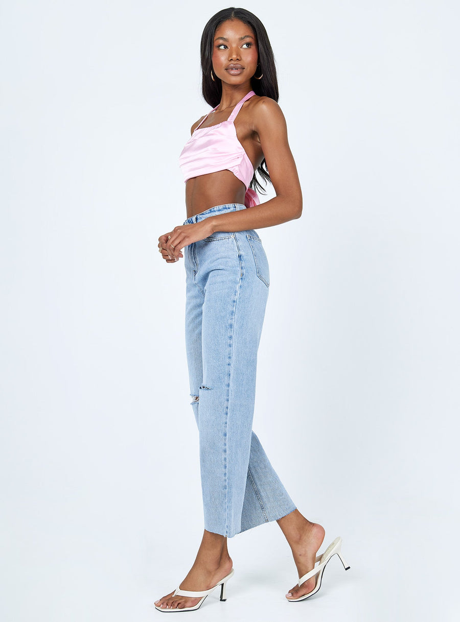 Olbia Wide Leg Denim Jeans