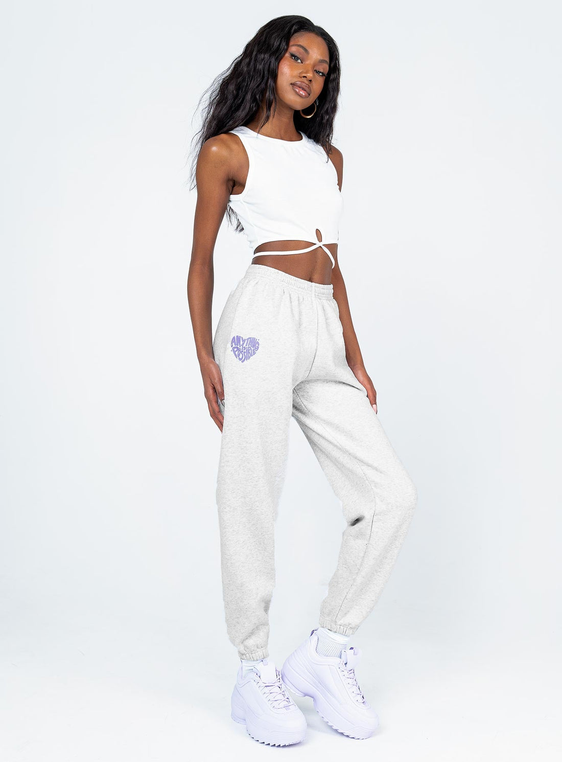 It's A Vibe Sweatpants Grey