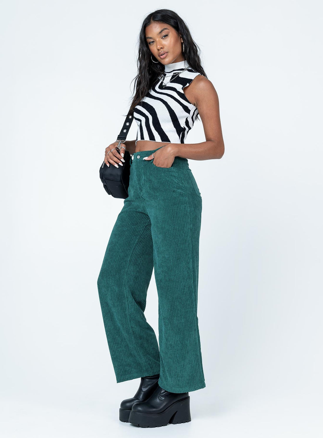 Shaun Pants Forest Green