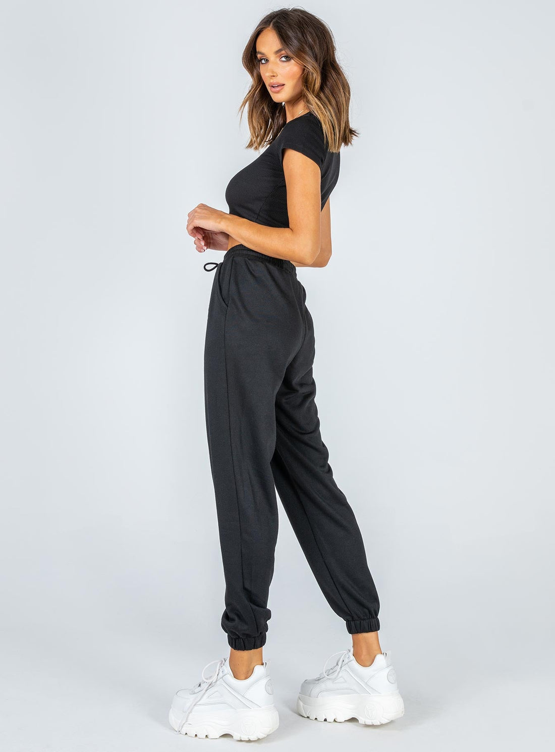 Nero Sweat Pants Black