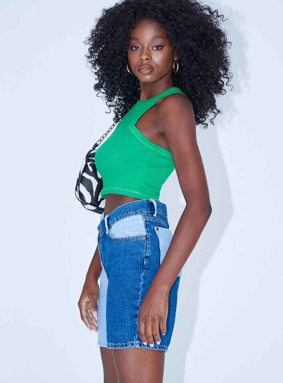 The Ragged Priest Tour Shorts Blue