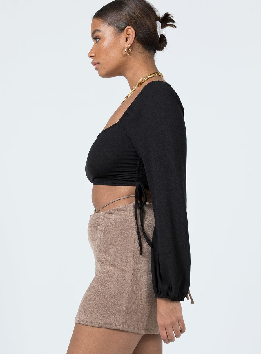 Maisie Mini Skirt Brown