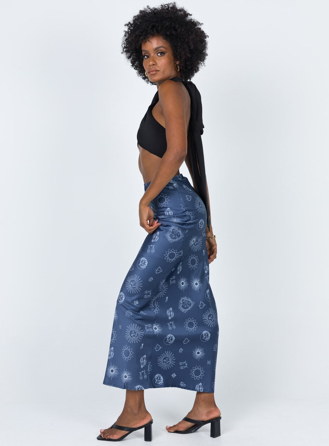 Miller Midi Skirt Blue