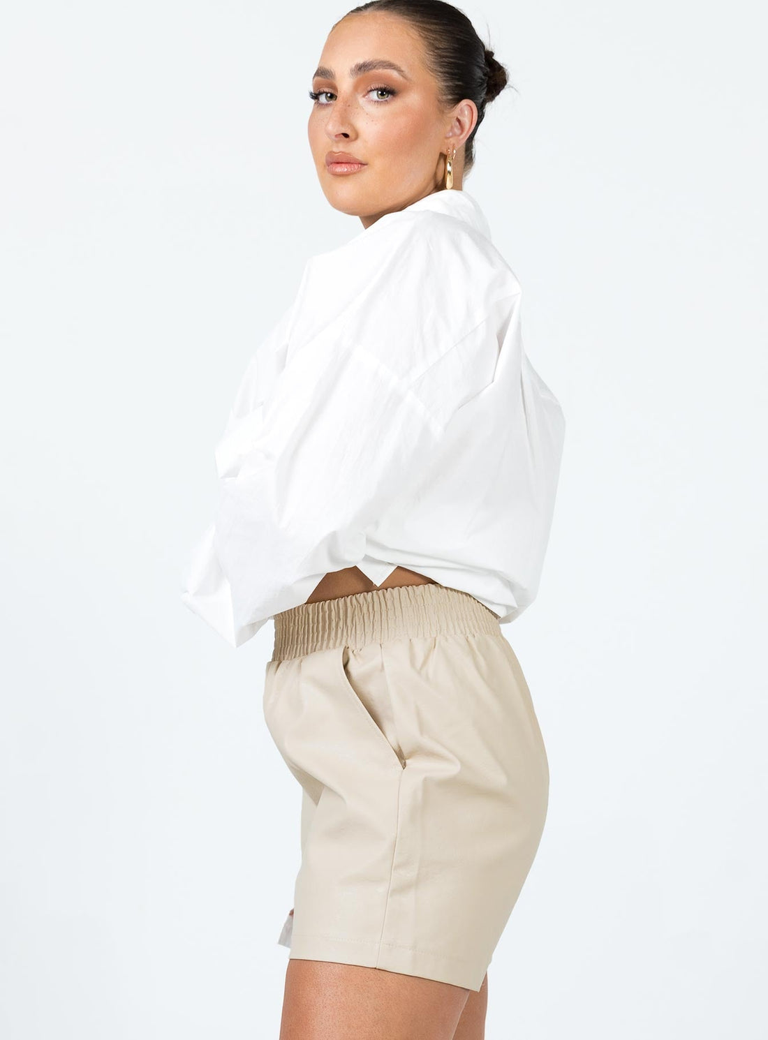 Audrea Shorts Beige