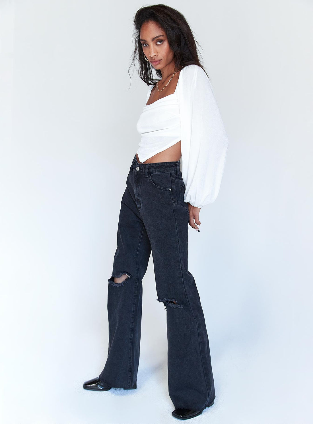 Londyn Denim Jeans Black