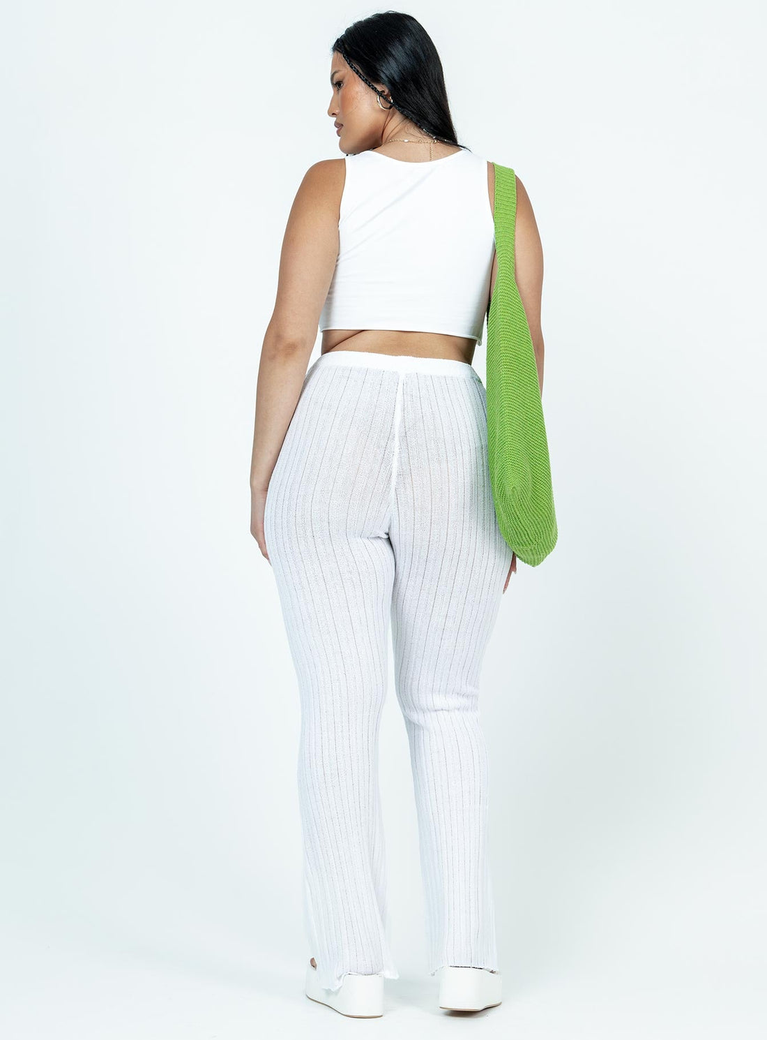 Santorini Knit Pant Ivory
