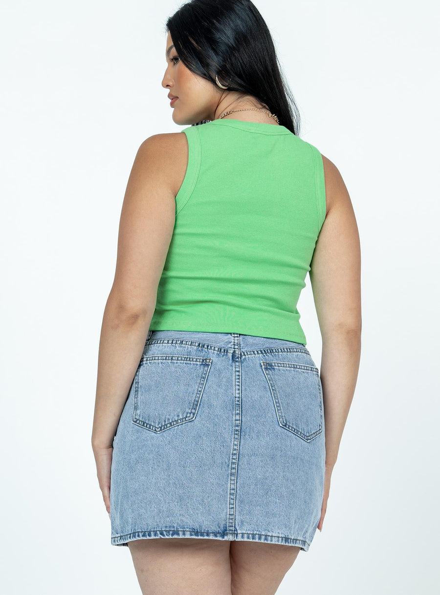 Bedford Mini Skirt Denim