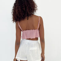 Meri Shorts White