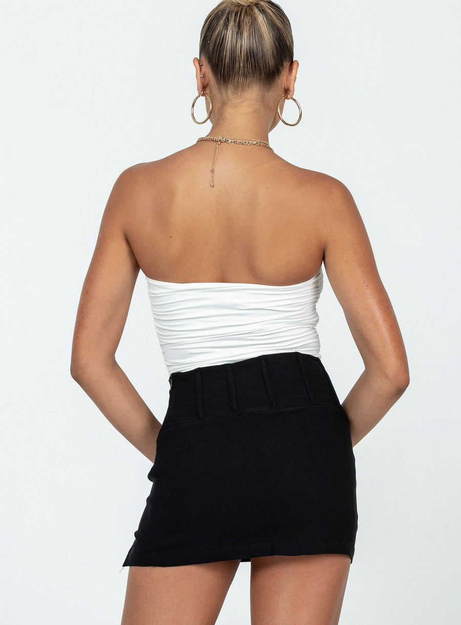 Faithe Mini Skirt Black