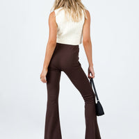 Rita Roberts Flares Brown