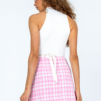 Gracia Mini Skirt Pink
