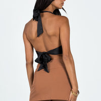 Minnie Micro Skirt Rust