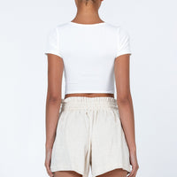 Sarah Shorts Beige