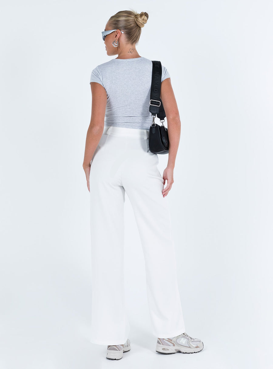 Archer Pants White Tall