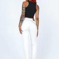 Julia Carpenter Denim Jeans White