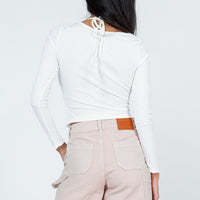 Hadley Mid Rise Shorts Beige