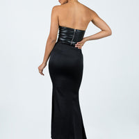 Otter Maxi Skirt Black