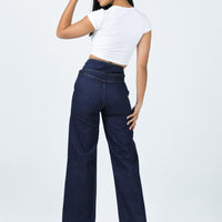 Chaser V Waist Jeans Indigo