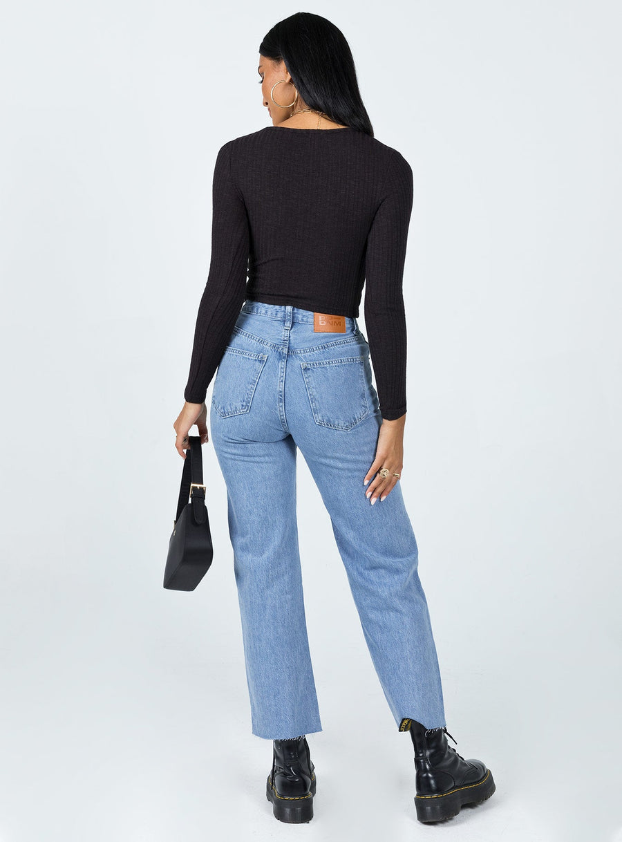 Damika Wide Leg Denim Jeans