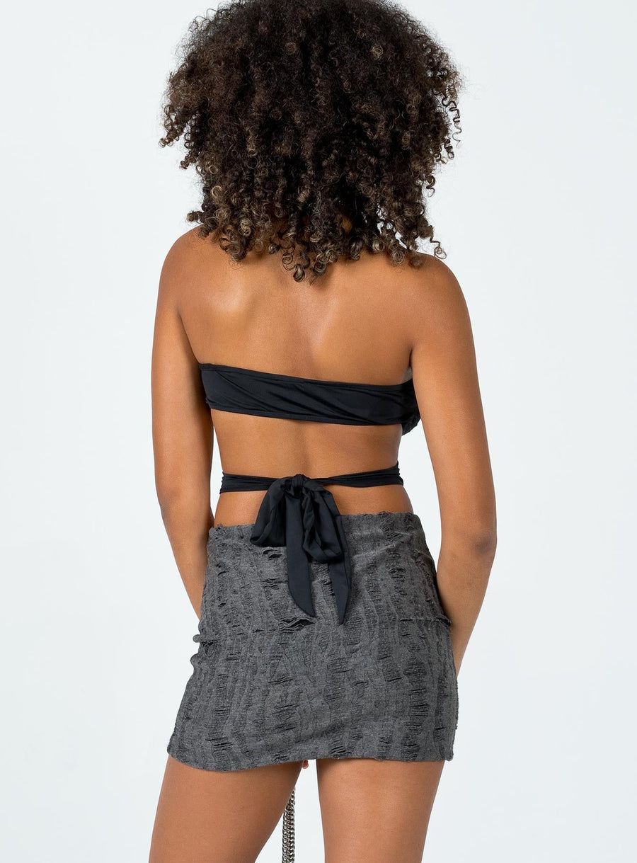 Conan Mini Skirt Black