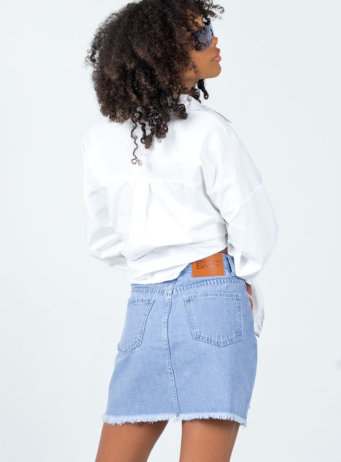 Giannia Denim Mini Skirt